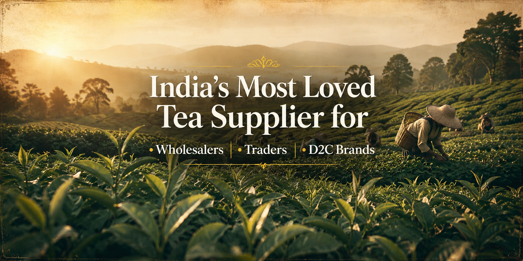 TradeArk tea and agri export banner one
